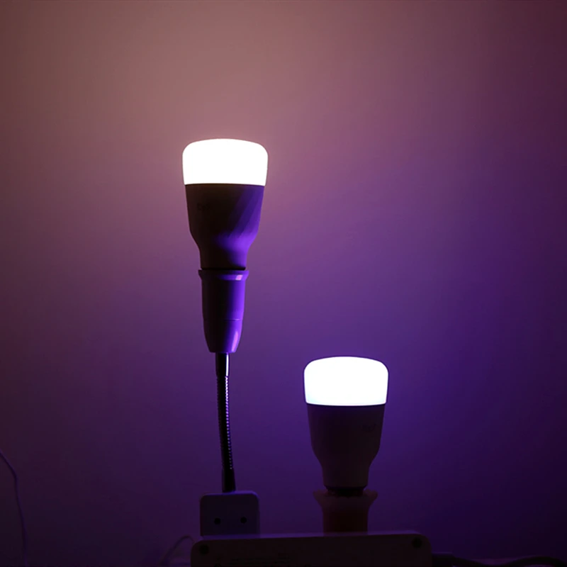 Yeelight лампа светодиодная цветная 10 Вт E27 xiaomi умный дом RGB wifi управление для