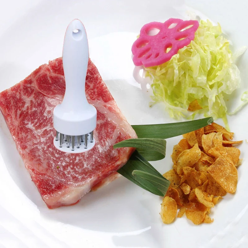 Кухня стейк свинина Чоп Быстрый сосновый иголки Мясо Tenderizer игла с нержавеющей стали сосновая игла молоток для мяса кухонные инструменты