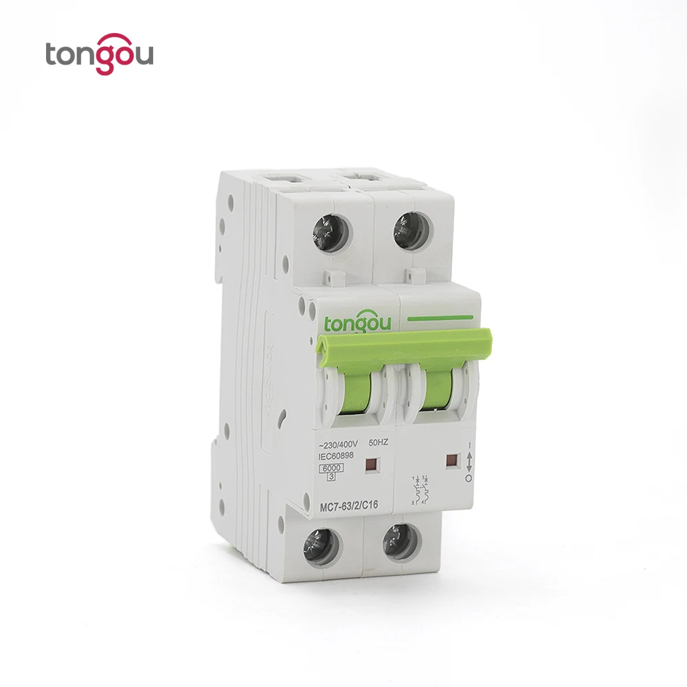 2 Pole C16 6KA Miniature Circuit Breaker 110V/220V/240V MCB 5 Years Warranty TOMC7 | Обустройство дома