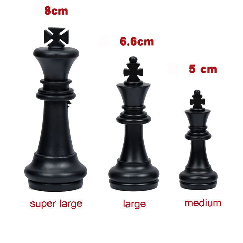 LEMOCHIC новый международный набор шахмат три размера настольная игра дерево