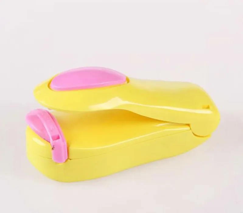 Yellow Мини-посылка машина для упаковки герметика для пищевого процессора упаковка герметичная упаковка s бытовая техника для кухни - Цвет: Yellow