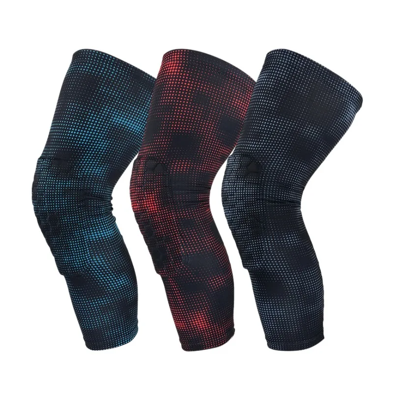 

1pc Knee Support Pad Sleeve Polyester Spandex Breathable Anti Bump Outdoor Fitness Basketball Leg Protector New