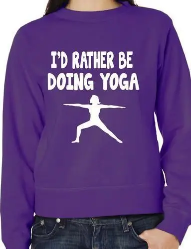 

I'd Rather Be Doing Funny Sweatshirt/Jumper Unisex Birthday Gift More Size And Colors-E194