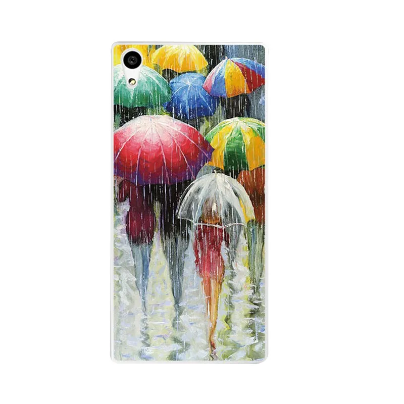 Мягкий прозрачный чехол для телефона из ТПУ Ballon Sony Z2 Z3 Z4 Z5 C3 C4 C5 Мандала с принтом