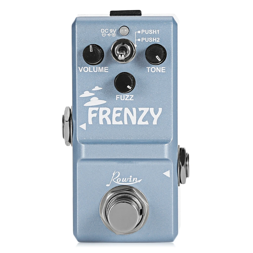 LN-322 гитарные эффекты Классическая педаль эффектов Fuzz Looper для гитары True Bypass дизайн минимизирует потерю тона