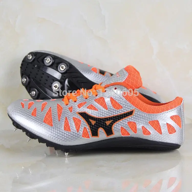 Легкие беговые кроссовки с шипами для бега мужские спортивная обувь дышащая