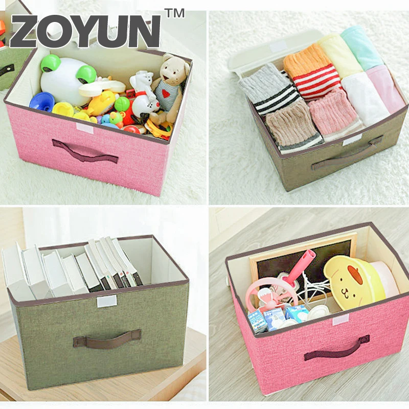 Складная коробка для хранения из нетканого материала бытовые предметы одежда