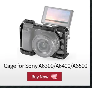 SmallRig Холодный башмак перемещение крепление для sony A6300/A6400/A6500 двойной Холодный башмак расширение крепление для микрофона/монитора/lcd-2334