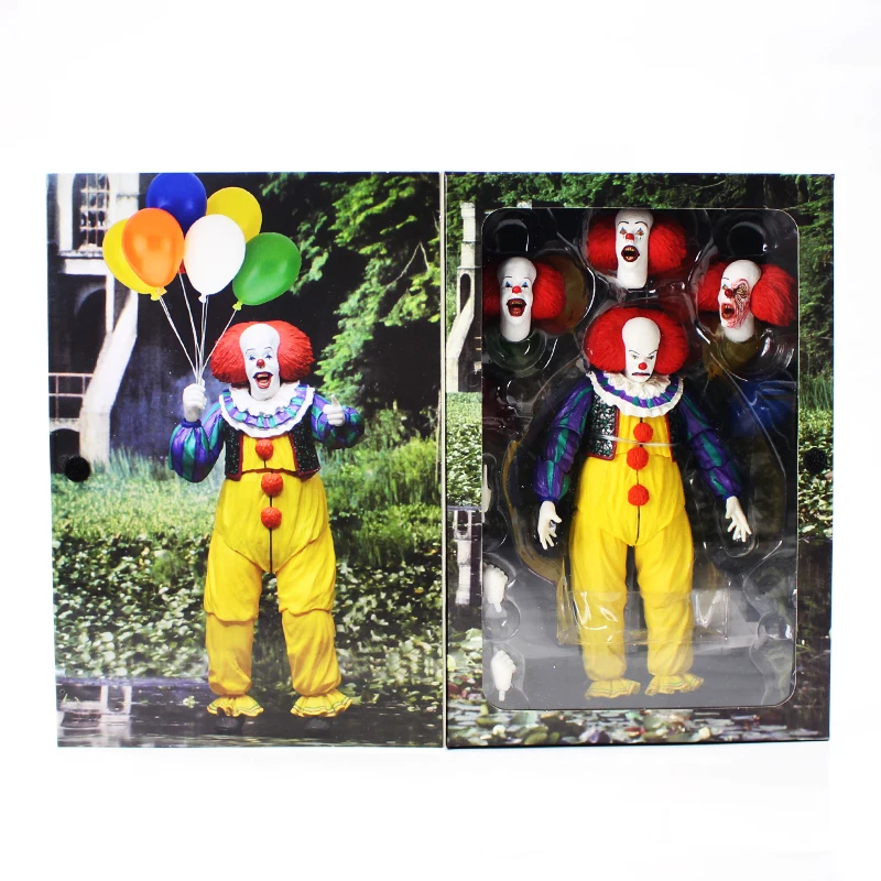 NECA Stephen King's Pennywise ПВХ экшн фигурка Коллекционная модель игрушки|Игровые фигурки