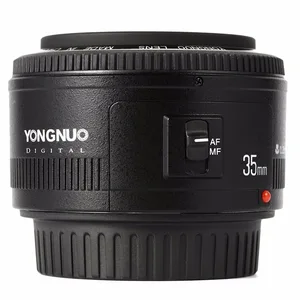 Объектив YONGNUO для Nikon F и камеры DSLR Canon, объектив YN 35 мм и 50 мм, F2.0, F2N, D7100, D3200, D3300, D3100, D5100, D90