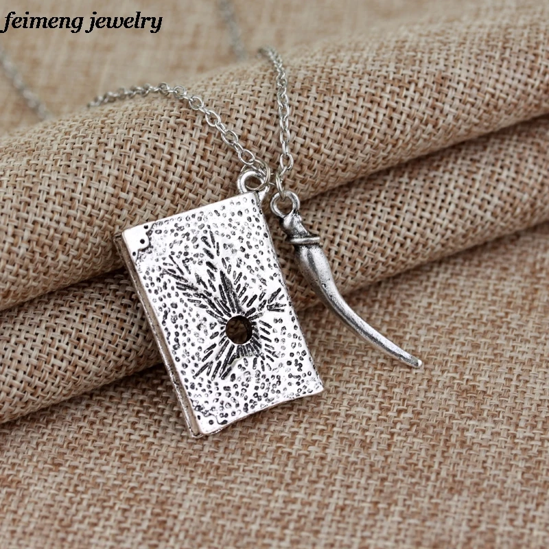 Винтажное колье с подвеской рисунком базилиска Фан и Том|pendant jewelry|tom riddle diarytom |