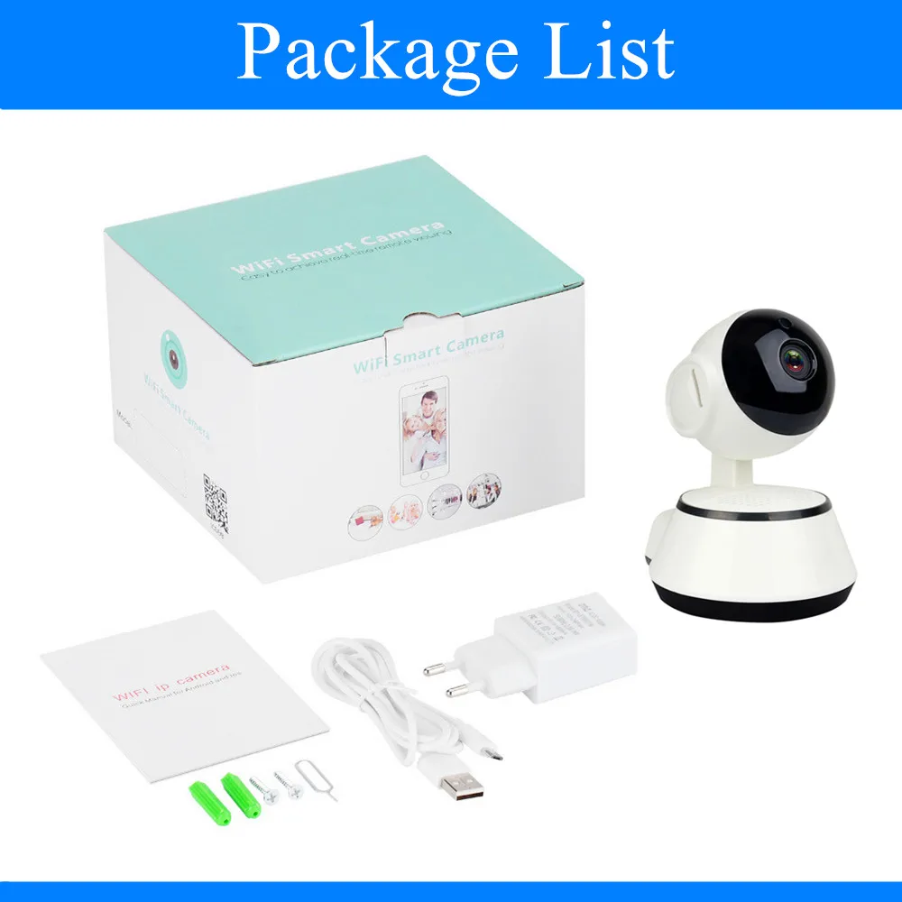 Мини-камера безопасности Wifi ip-камера домашняя беспроводная умная HD 720 P камера наблюдения двухсторонняя аудио sd-карта Детский Монитор CCTV P2P iCSee