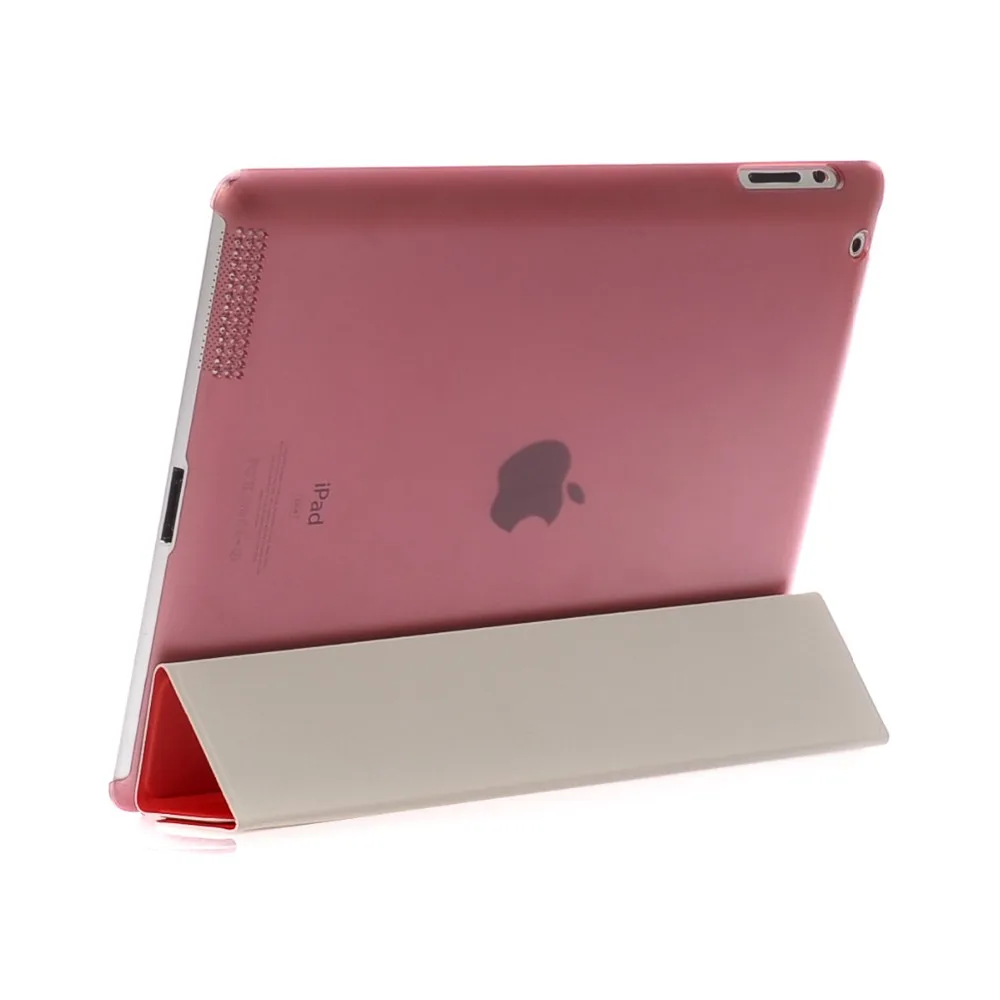 Iambv чехол для iPad 2/3/4 из искусственной кожи сиамские чехла для раскладной смарт-чехол для iPad 2/3/4 Чехол Авто Режим сна/Пробуждение