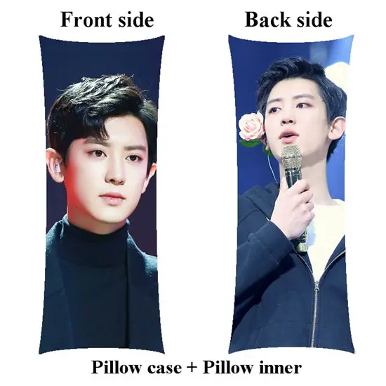 picture Kpop Park Chanyeol long Pillow include inner home hugging body pillow Customize - Цвет: picture