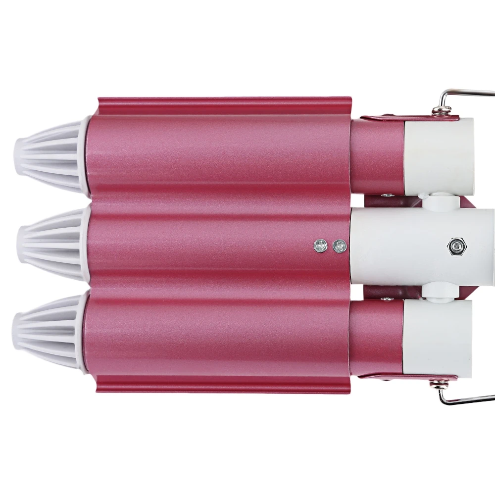 Kemei 2017 Лидер продаж щипцы для завивки волос тройная Плойка керамические