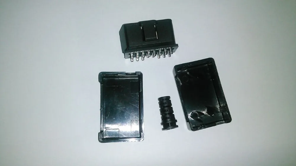 Штепсельная Вилка с 16 контактным разъемом OBDII OBD 2 50 шт. Лучшая цена для