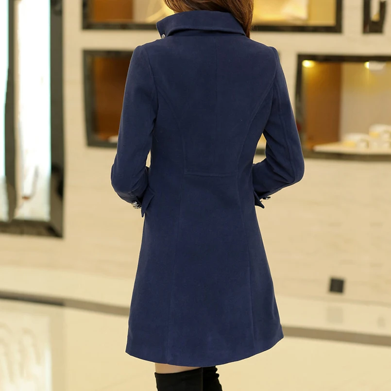 Личность тонкий слой низи девушки с двубортный пиджак 2015 осень и зима | Женская