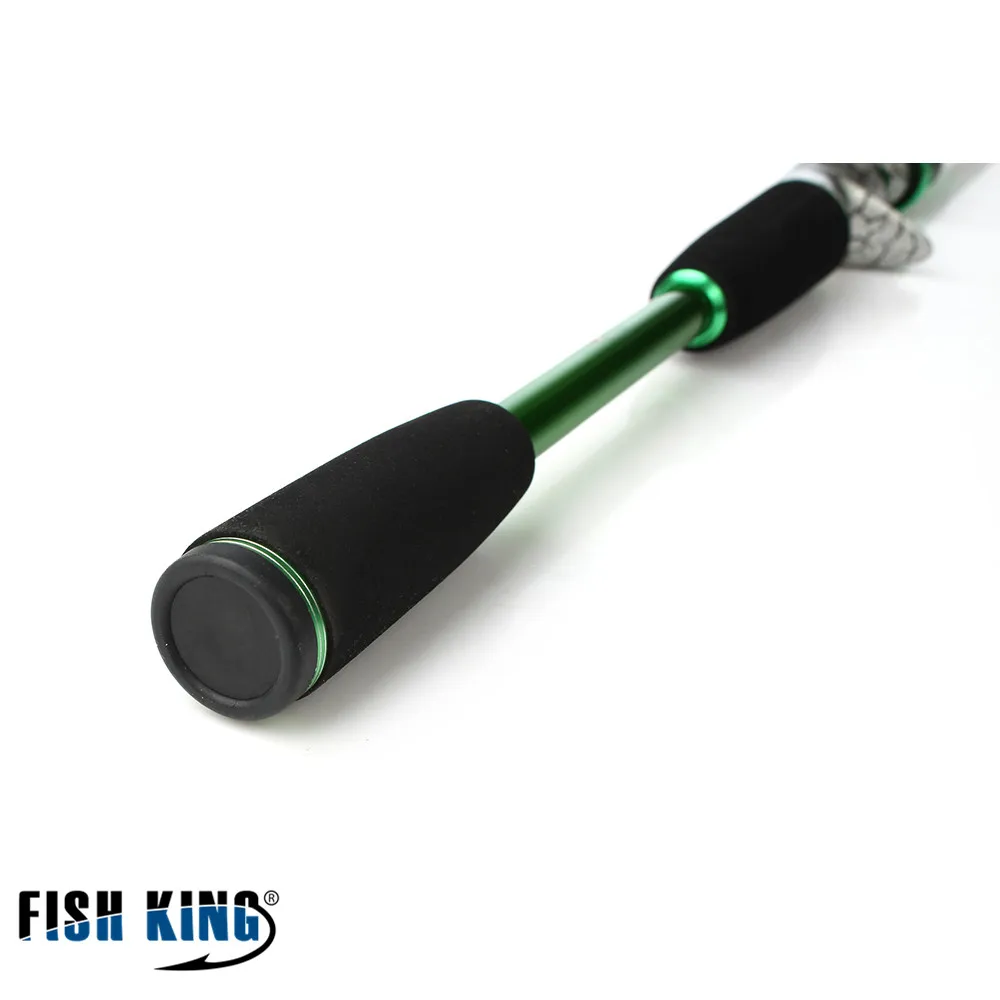 FISH KING карбоновая удочка для заброса приманки 2 4 м секции|2 section|vara de pescaspinner rod |