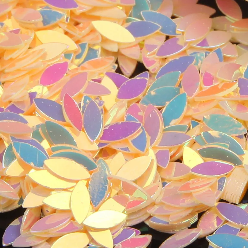 10 г/пакет потрясающая красота блеск для ногтей пылевые блестки оранжевая маркиза