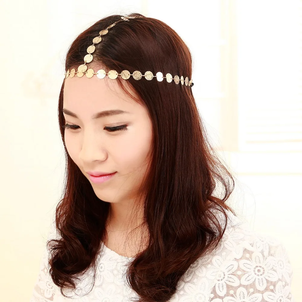 Женский винтажный головной убор с кисточками эластичная лента для волос