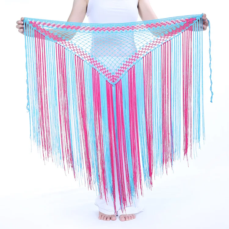 Женский вязаный крючком ремень для танца живота|belly dance hip|hip scarfbelly hip scarf |