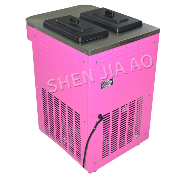 110 V/220 В трех вариантах 18L-22L/ч коммерческих агрегат для производства мягкого мороженого машина сладкие конфеты Фруктового мороженого R410 или R404