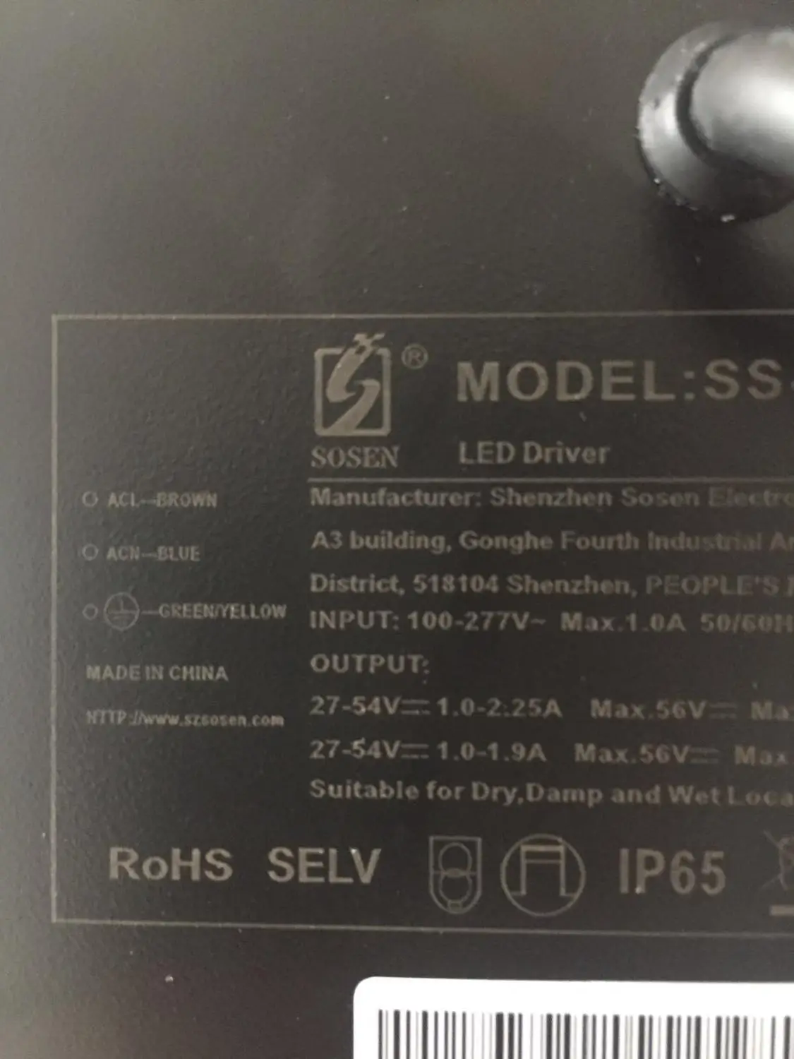

B style 110V Sosen current transformer