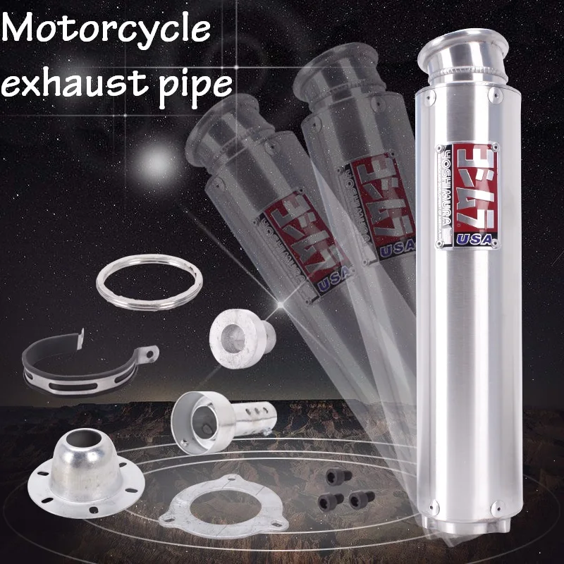 Универсальный мотоцикл Yoshimura WR'S выхлопная труба 400cc/250cc для Honda Kawasaki yamaha CB400 VTEC