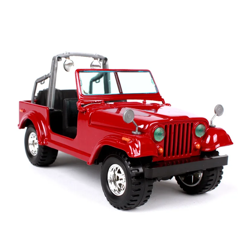 Модель автомобиля из сплава Bburago 1:24 Jeep WRANGLER декоративная коллекция игрушечные