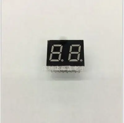 0 4 дюйма 2 цифры Красный 8 сегмент светодиодный дисплей 10pin 4201AS/4201BS 10 шт | Лампы и