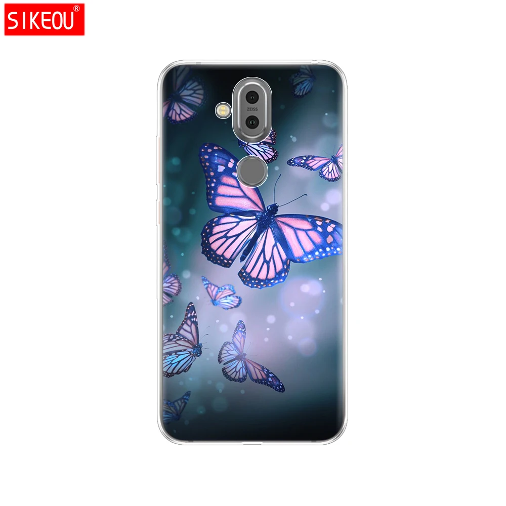 12073 Для Nokia 8,1 чехол для Nokia 7,1 plus чехол силиконовый чехол для Nokia 8,1/X7 чехол бампер coque etui мультфильм - Цвет: 12073