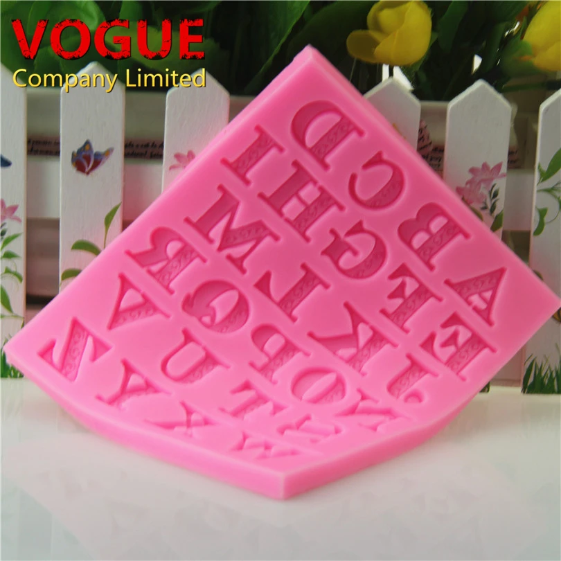 26 Заглавные буквы плесень алфавита силиконовые формы Помады украшения торта