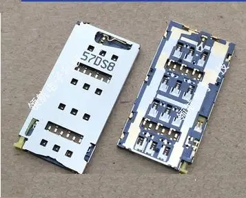 5PCS/lot Original new SIM card reader holder connector for Sony Z4 Z3+ Dual E6533 E6553 socket module tray | Мобильные телефоны и