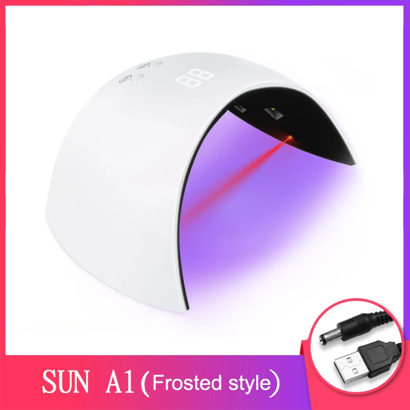 УФ-светодиодная лампа для сушки лака ногтей 27 Вт 9 светодиодов всех типов