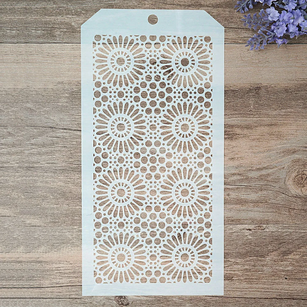 ST1224155 12*24 см DIY ремесло Многослойные трафареты для стен Живопись штампованная для скрапбукинга штампы альбом декоративное тиснение бумажные карты - Цвет: ST1224155
