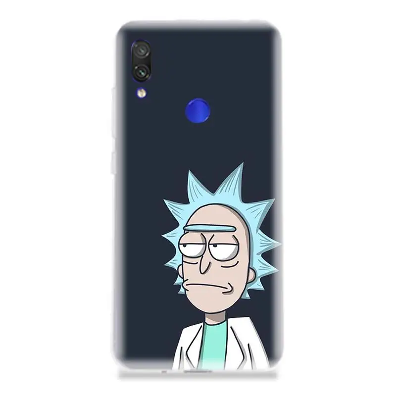 Рик Cosmic Adventur случае телефон назад для Xiaomi Redmi 4 4X5 5A 6 7 Pro Redme S2 идти подарок арт