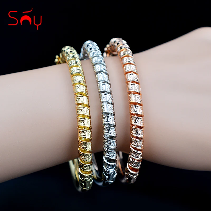 Ювелирные изделия Sunny Jewelry браслеты манжеты из розовой меди три цвета модные