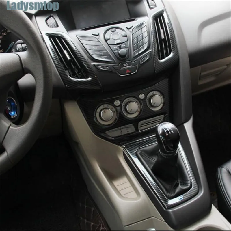 Ladysmtop декоративная наклейка на дверную ручку для Ford Focus 3 (2012 2014)|Лепнина интерьера|