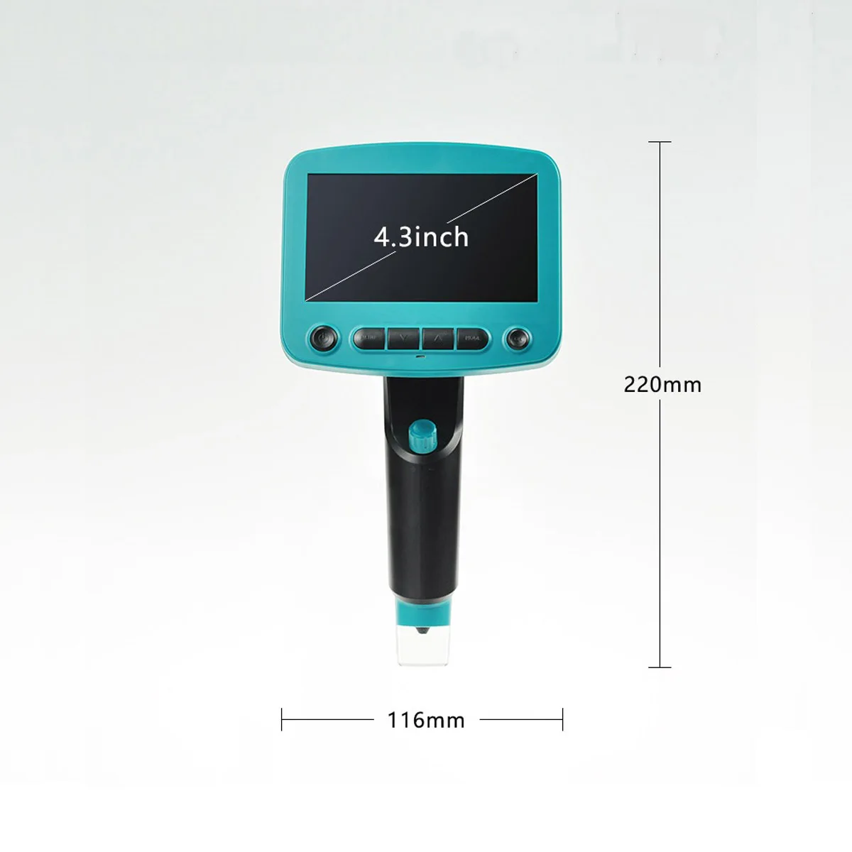 DM01 4 3 дюймовый ЖК экран HD 5.0MP 800X Портативный USB цифровой микроскоп регулируемая