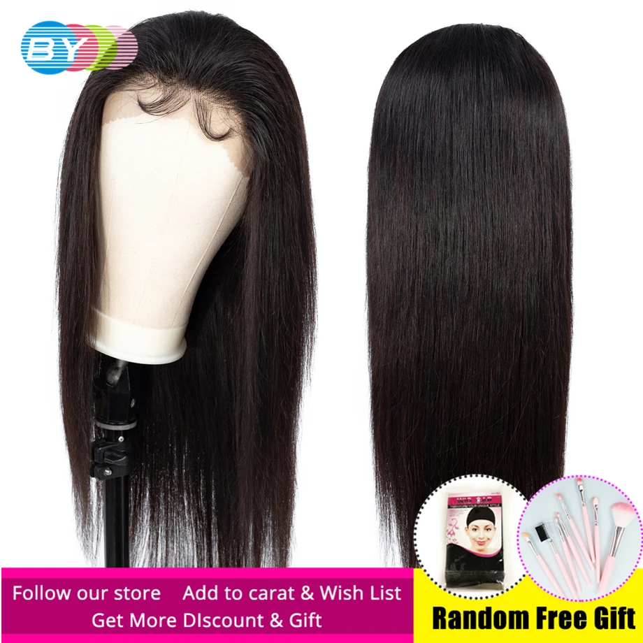 По волосам бразильские прямые человеческие волосы парики 360 синтетический