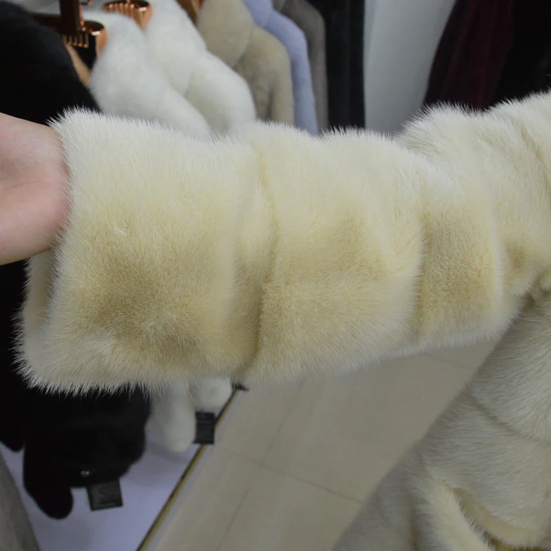 2022 Russian women real fur fur coats Genuine Leather, styles mink coat, High-grade imported mink skin, sell well natural fur