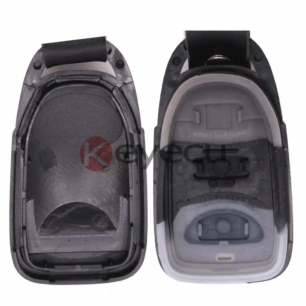 Запасной пульт дистанционного управления KEYECU 2 кнопки чехол для ключа + резиновый