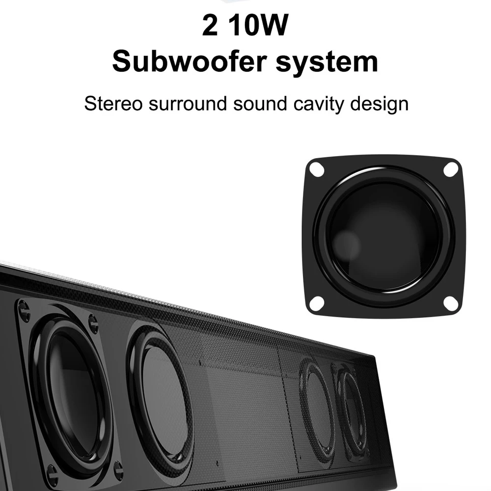 2018 Новые Bluetooth Динамик сабвуфер с дистанционным Управление карты дома Театр