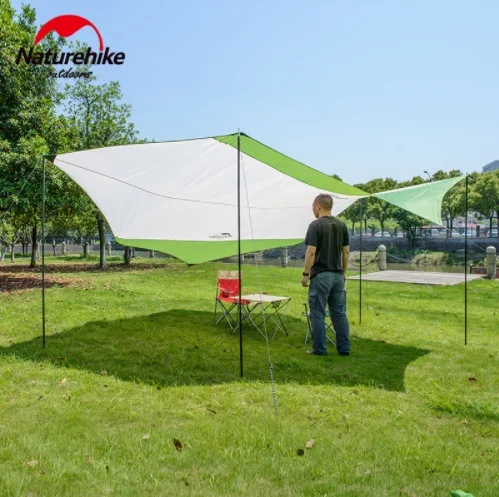 Naturehike большая палатка для кемпинга тент пляжа игр рыбалки пеших прогулок улицы 5