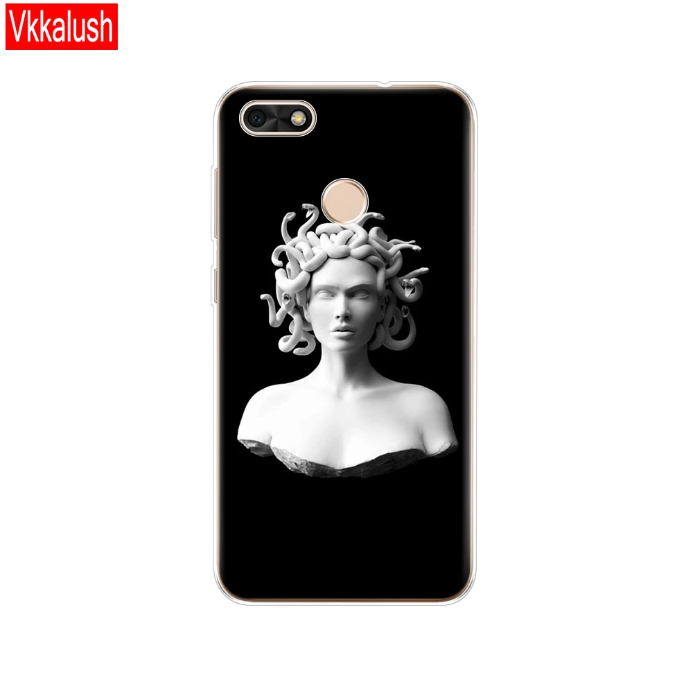 80017 Силиконовый чехол 5," huawei P9 Lite Mini, Мягкий ТПУ huawei Nova Lite SLA-L22 чехол для задней панели huawei Y6 Pro чехол - Цвет: 80017