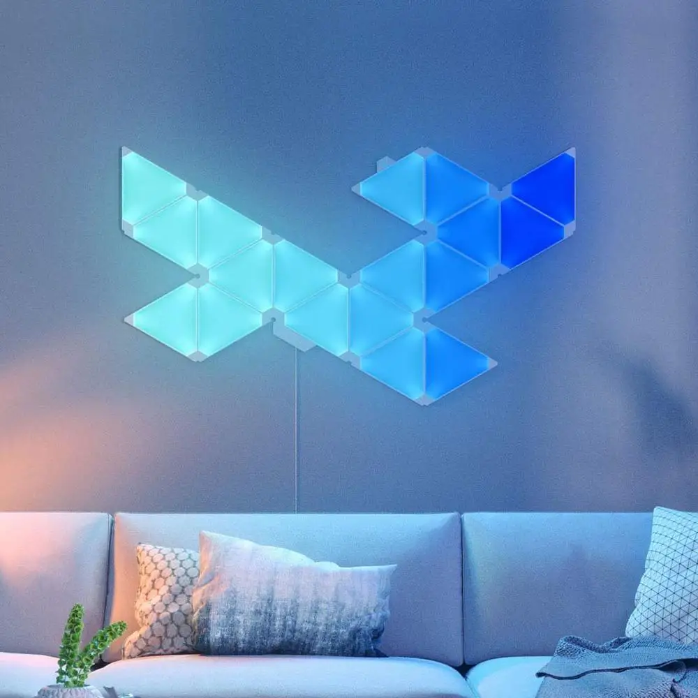 Оригинальный Xiaomi Nanoleaf полноцветный умный нечетный свет комплект работает с