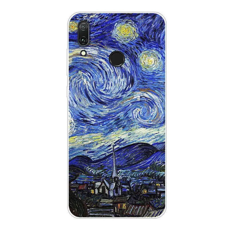 Чехол для Huawei Y6 2019 силиконовая задняя крышка чехол телефона MRD LX1 LX1F Y 6 Prime Y6Prime