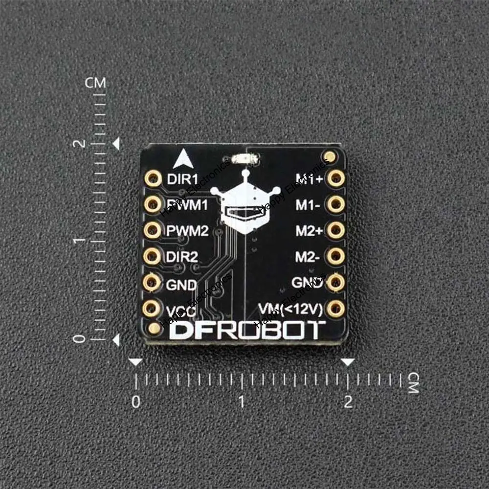 Новый двухсторонний драйвер постоянного тока DFRobot micro 2x1.2A четырехконтактный чип