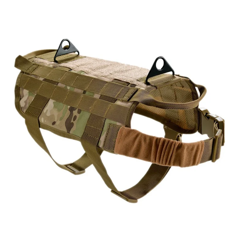 Тактическая упряжка для тренировки собак MOLLE жилет с вытягивающей ручкой 4