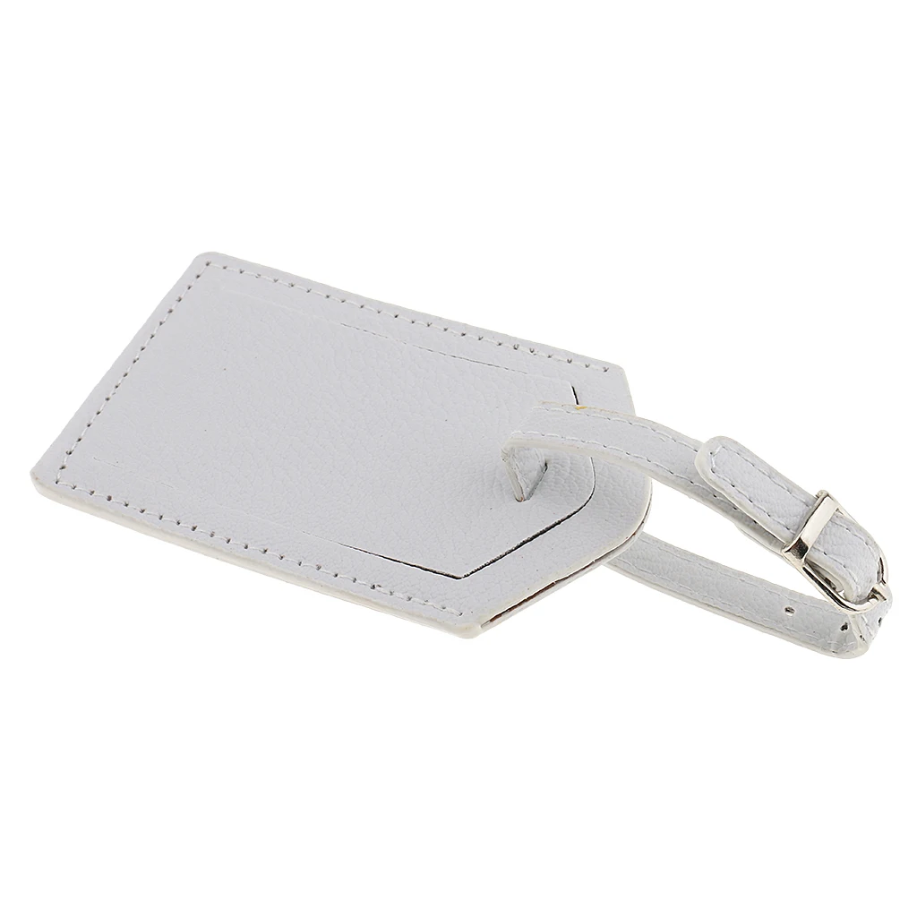 Ярлык для багажа fityle 2 шт. ярлык путешествий удостоверения личности белый и